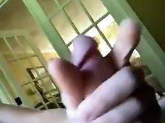 Twink Boy Cums while Watching Porn