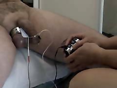 Wife orgasms on slave husband then milks his captive balls Wife orgasms on slave husband then milks his captive balls