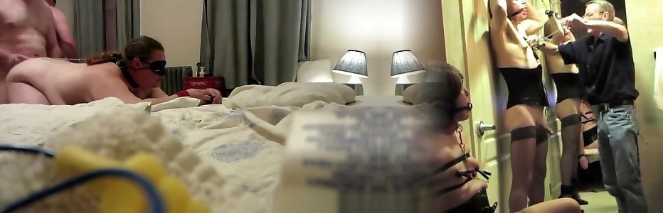 Домашняя оргия молодых бисексуалов в спальне онлайн